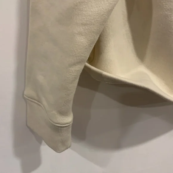 NWT Zara Tricot Lapel Knit Collar Sweatshirt - Picture 7 of 9